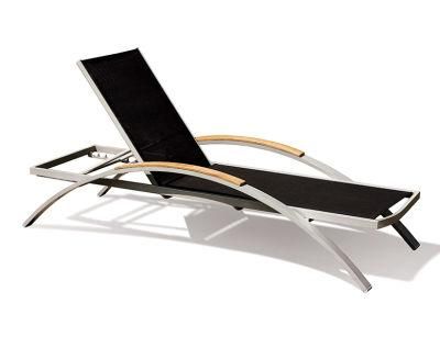 Cheap Outdoor Lounge Chairs Wood Lounger Patio Chaise Garden Furniture Manufacturer