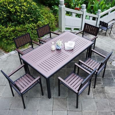 Wholesale Outdoor Table Chair Set Furniture for Balcony Patio Handmade Modernist Cast Alu Garden Furniture