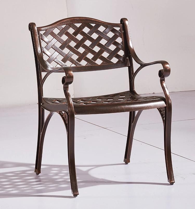 Classic Style Garden Chair Patio Furniture Outdoor Stackable