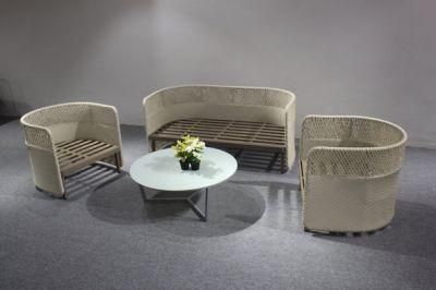 Metal Hotel/Garden/Patio Darwin Wrapped Paper/ Carton Box Wicker Outdoor Patio Couch