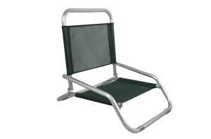 Low Seat Portable Beach Chair Folding Chair Green