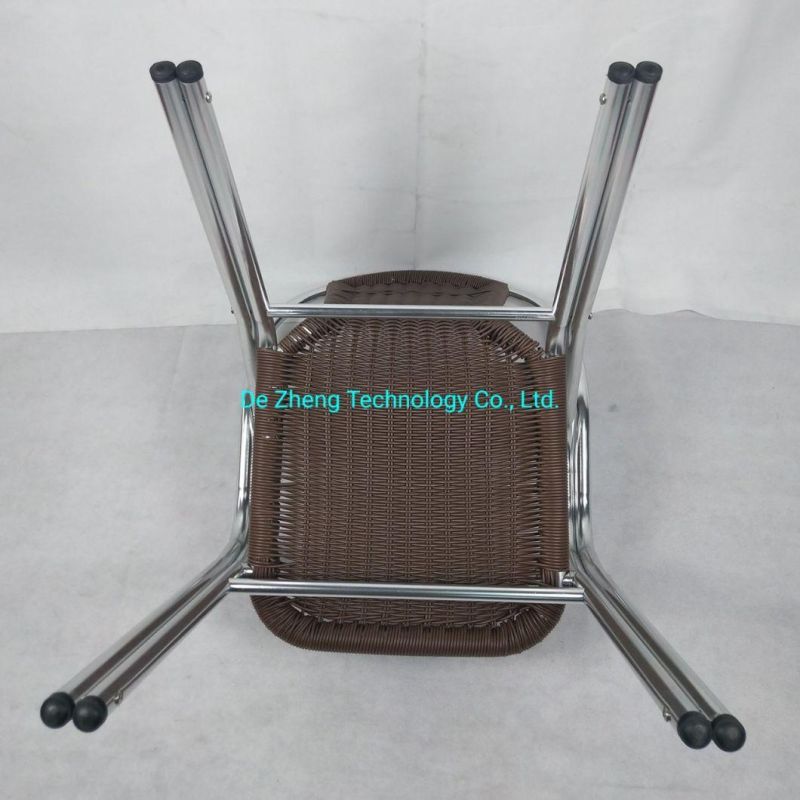 Outdoor Classical Comfortable Leisure New Design Garden Dining Bar Wicker Rattan Chair