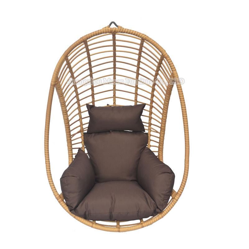 Custom Modern Outdoor Furniture Metal Egg Hanging Swing Chair