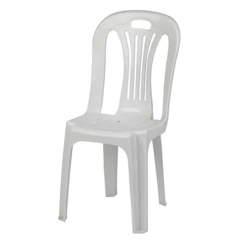 Stacking Long Back Outdoor Chair for Advertisement