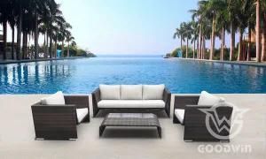 High Quality Outdoor Furniture Patio Furniture Rattan Sofa Set