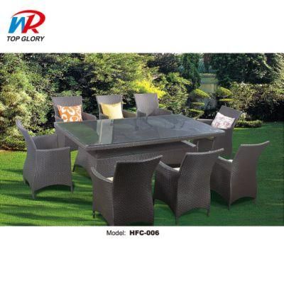 Wholesale Rattan Outdoor Furniture Outdoor Rattan Chair and Table