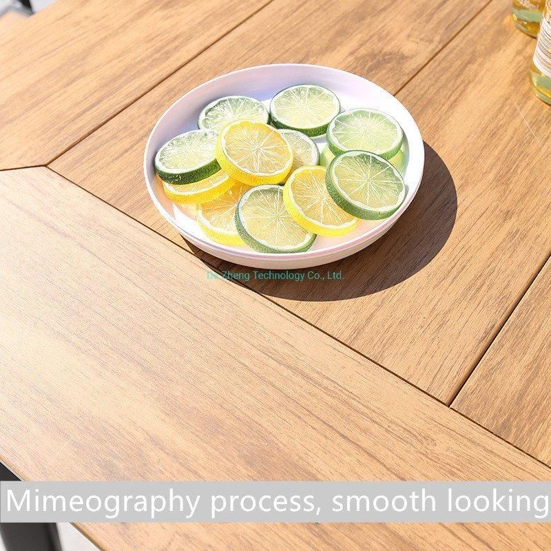 Fashionable X Legs Home Furniture Rectangle Table Extendable Table Top High Aluminum Garden Table