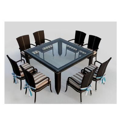 H- China Outdoor Rattan Garden Leisure Table