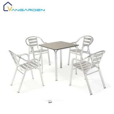 Good Price 4 Seater Modern Aluminum Outdoor Furniture Set From China