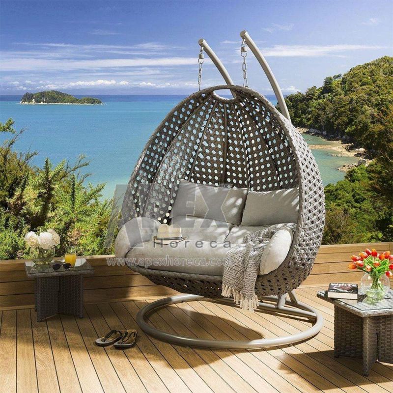 Outdoor Garden Rattan Hanging Chair Wicker Furniture Ahc006s