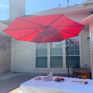 Patio Offset Umbrella Cantilever Garden Umbrella Hanging Market Outdoor Umbrellas Parasol