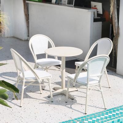 Villa Hotel Outdoor Rattan Tables and Chairs Garden Patio Furniture