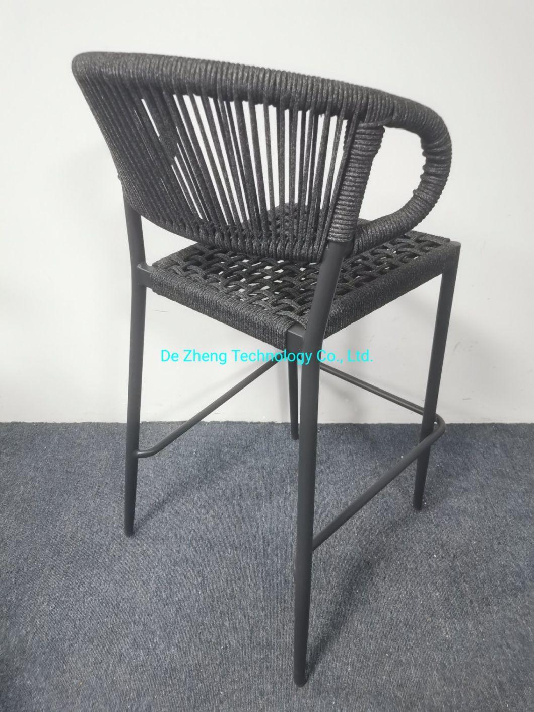 Made in China All Weather PE Rattan Patio Furniture Dining Outdoor Restaurant Bar Chairs