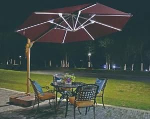 Bar Parasol for Hotel for Restaurants with LED Lamps