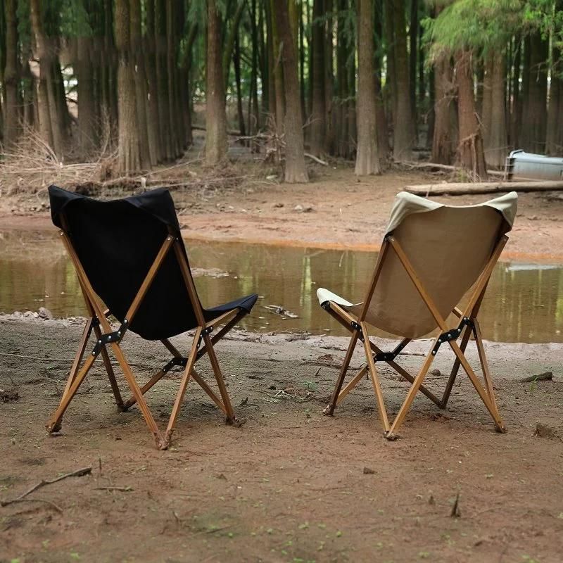 Luxury Outdoor Recliner Portable High-End Butterfly Chair Beech Portable