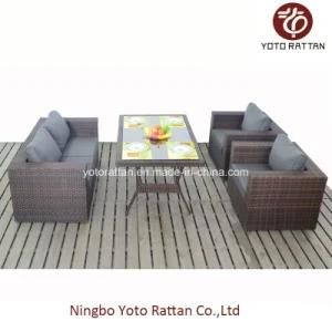 New Set Outdoor Rattan Dining Set with Table (1207)