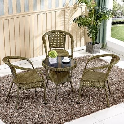 Wholesale Modern Black Outdoor Swing Bistro Garden Rattan Chair