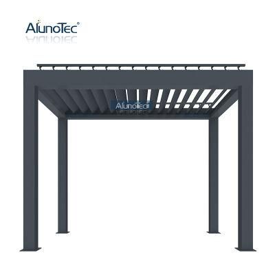 High Quality Windproof Attached Patio Easy Install Pergola