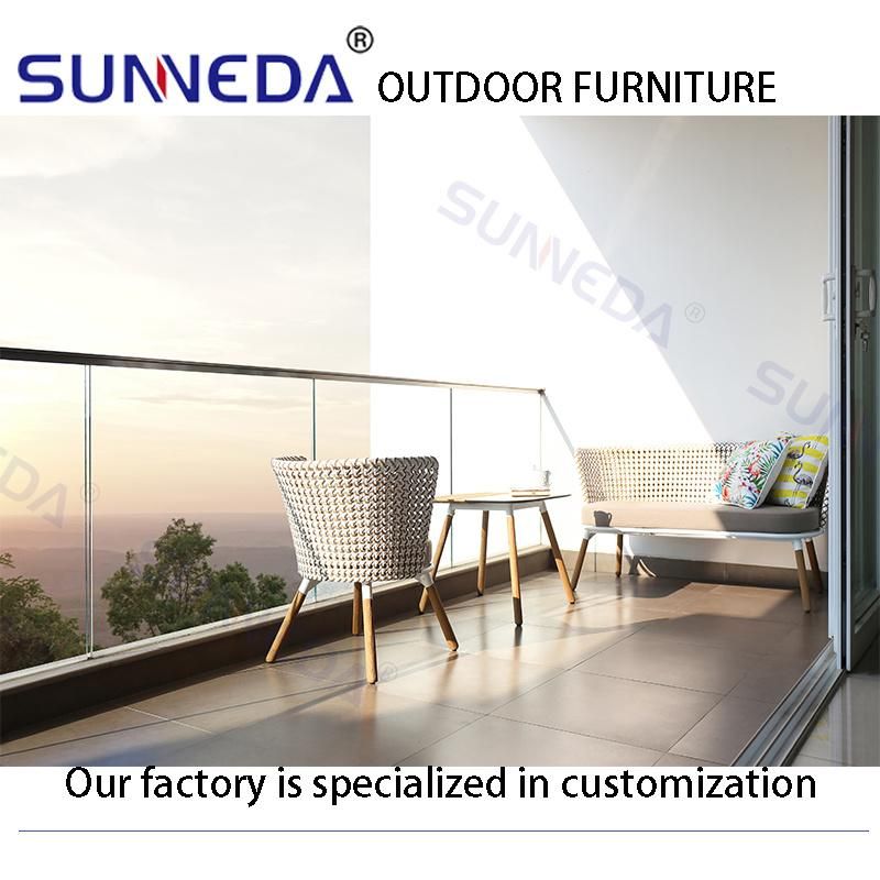 High Class Outdoor Chair Rattn Wicker Garden Yard Hotel Groud Dining Sets Furniture