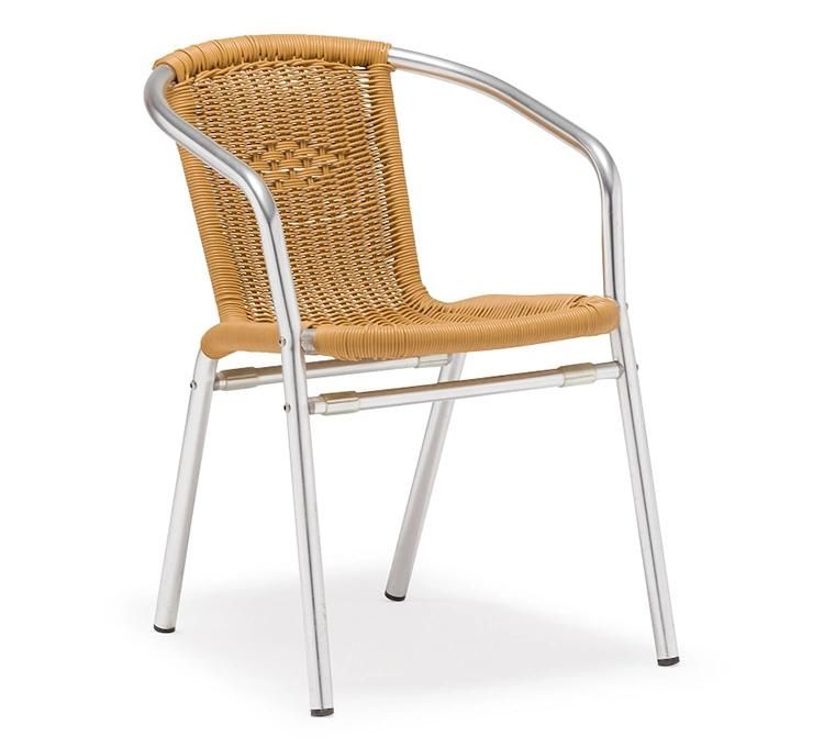 Outdoor Chair Aluminum Rattan Modern Waterproof Design Wholesale