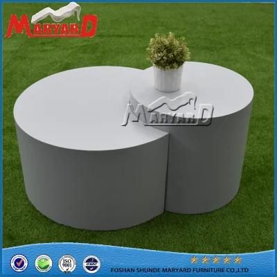 Outdoor Furniture Round Aluminum Table Coffee Table for Garden