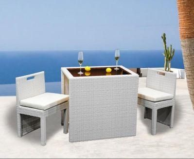 Rattan Coffee Chair and Table Set