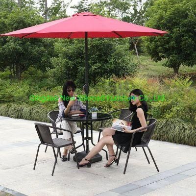 China Wholesale Outdoor Furniture Sun/Garden/Outdoor Canopy Beach Umbrellas Rain Umbrella Waterproof Leisure Garden Patio Folding Umbrella