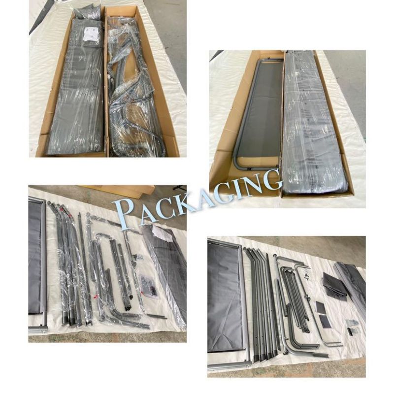 Single Aluminum Wheel Chair Bed/ Beach Chair