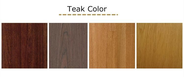 Outdoor Teak Furniture Rectangular Dining Wooden Table for Garden