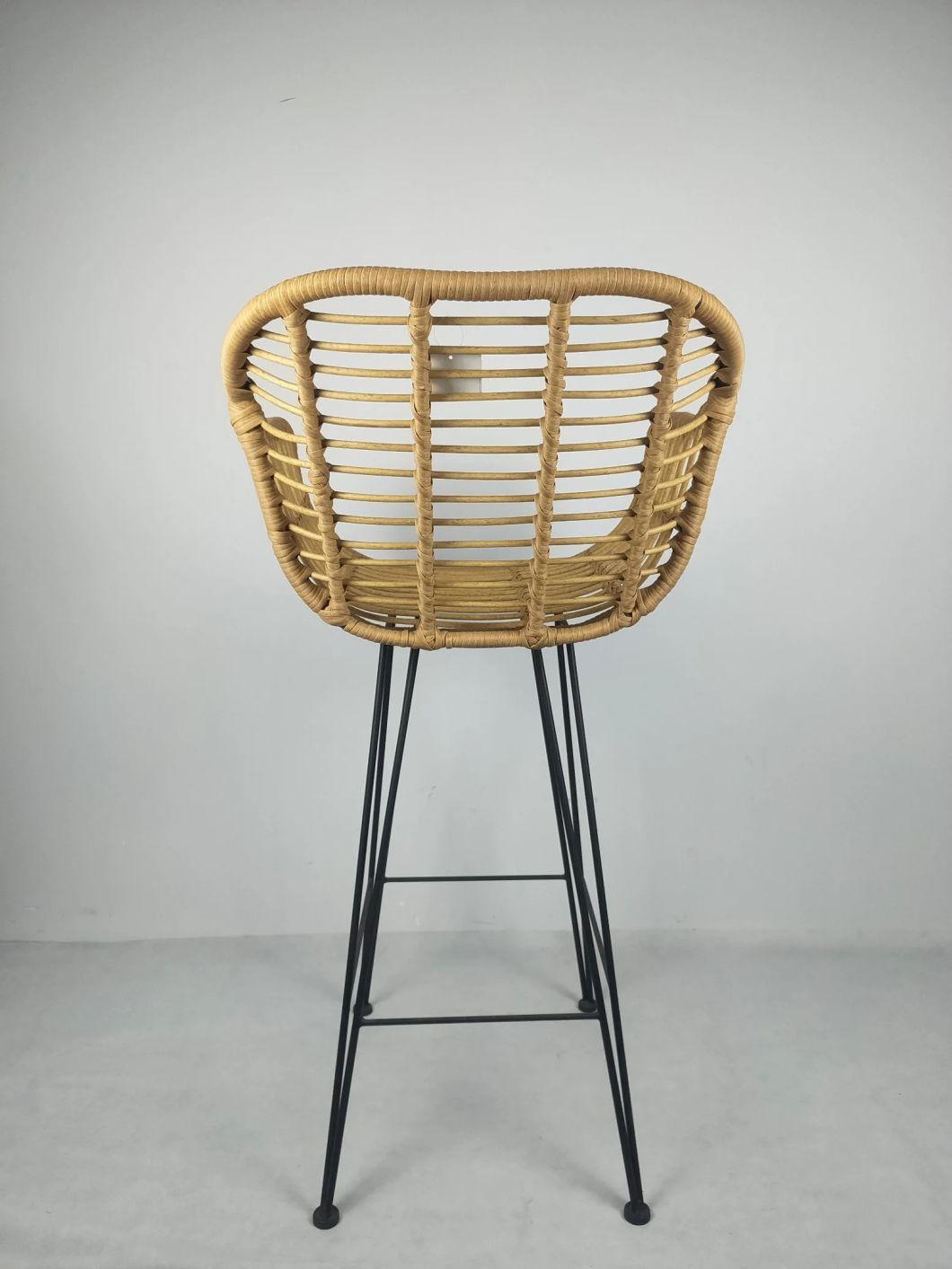 Durable Rattan Wicker Coffee Living Garden Chairs
