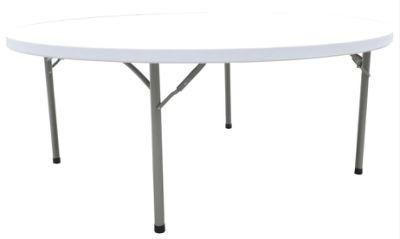 6FT HDPE Plastic Folding Table, Cheap Portable Banquet Table Factory Price