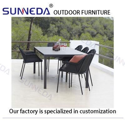 Resort Hotel Poolside Simple Elegant Dining Set