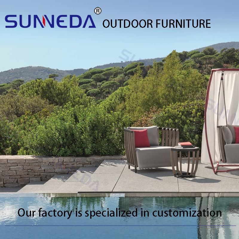 Local Custom Custom Hard Aluminum Frame White Sun Furniture