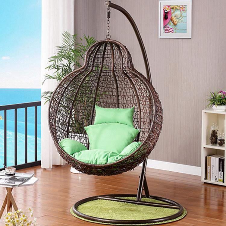 Wicker Handmade Rattan Leisure Home Mutifunctional Modern Cushion Swing Chair
