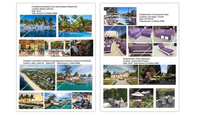 New Aluminium+ Rope Darwin or OEM by Sea Outdoor Sofa Set
