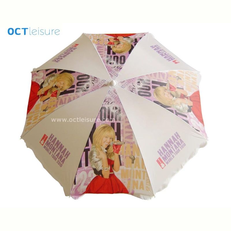 Full Color Imprinting Beach Umbrella (OCT-BUAD5)