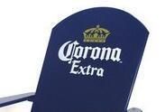 Wooden Muskoka Chair with Beer Logo (CPHP-7001X)