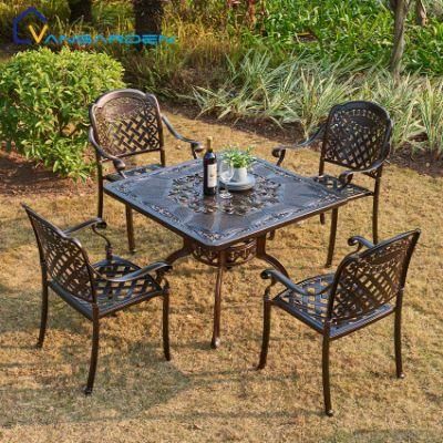 Trend Style Patio Table and Chair Set Outdoor Sectional Furniture Set with Dining Table