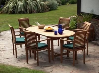 Solid Wooden Garden Furniture Set