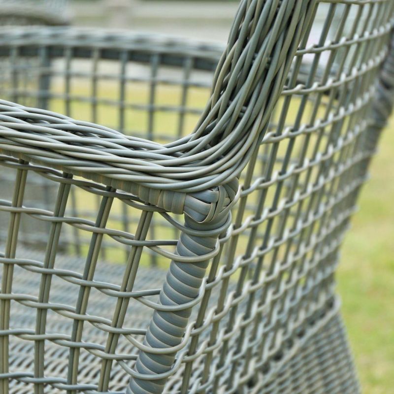 Modern Comfortable Outdoor Wicker Sofa Balcony Rattan Furniture Home Table Set Garden Sofa
