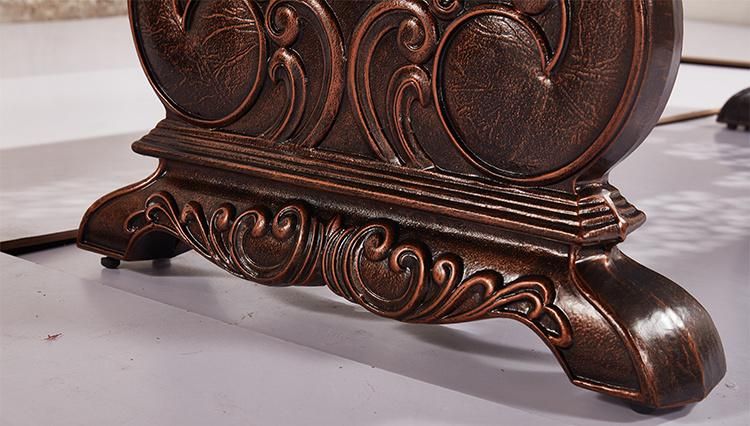 Bronze Color Dining Table Set Outdoor Patio Restaurant