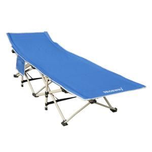 Wholesale Furniture Beach Camping Patio Folding Oxford Metal Lounge Bed