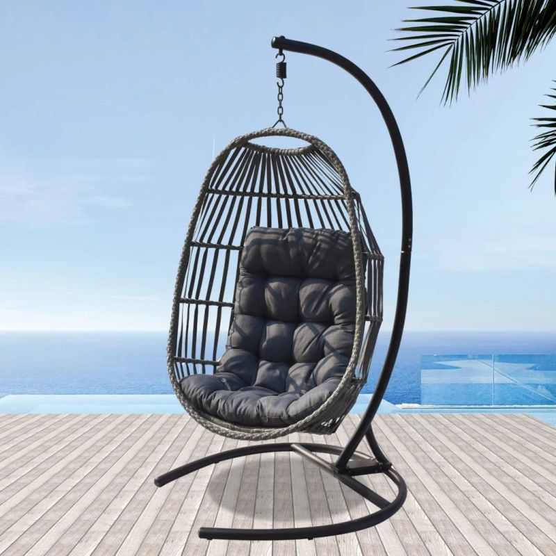 Outdoor and Indoor Garden Patio Egg Swing Chair