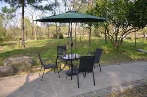 Summer Steel Outdoor Market Middle Pole Garden Stock Parasol