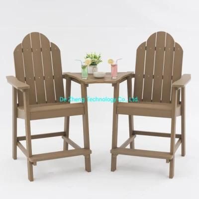 Classic Style Outdoor Garden Modern Luxury Teak Wood Dining Bar Table Set