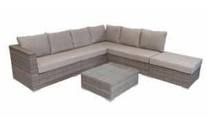 Garden Aluminum Rattan Wicker Lounge Furniture Sofa Set
