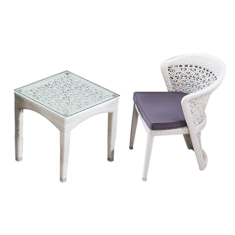 Wholesale Customized Modern Furniture Ceramic Top Extendable Coffee Table and Chair