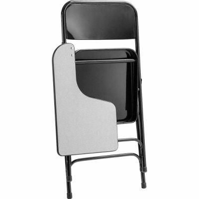 Folding Chair with a Practical Folding Tablet-Arm Writing Surface