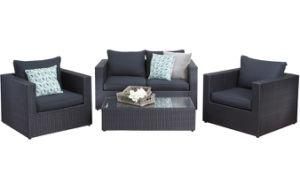 Aluminum Outdoor Garden Wicker Rattan Sofa Set
