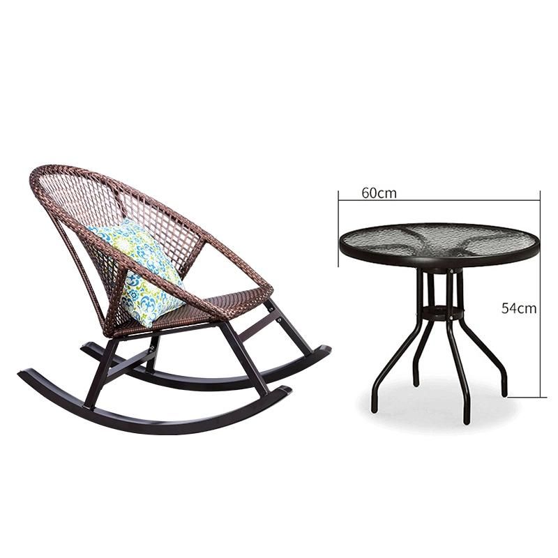 Outdoor and Indoor Swing Chair Rocking Chair Lounge